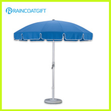 Aluminium Pole Blue Outdoor Parasol